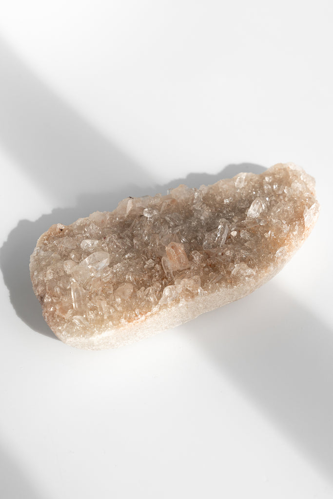 Pink Himalayan Samadhi Quartz Cluster