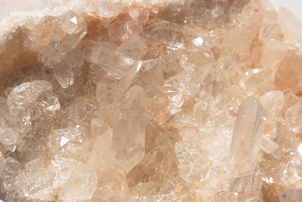 Pink Himalayan Samadhi Quartz Cluster