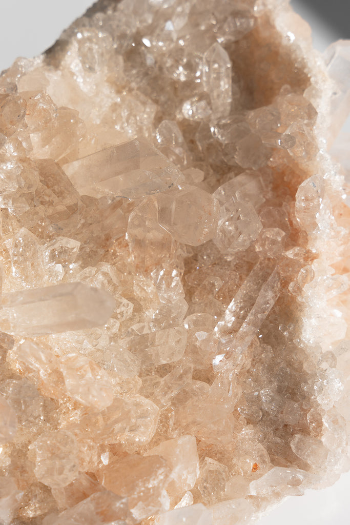 Pink Himalayan Samadhi Quartz Cluster