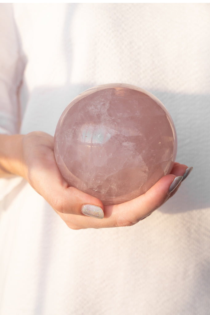 Rose Quartz Sphere 