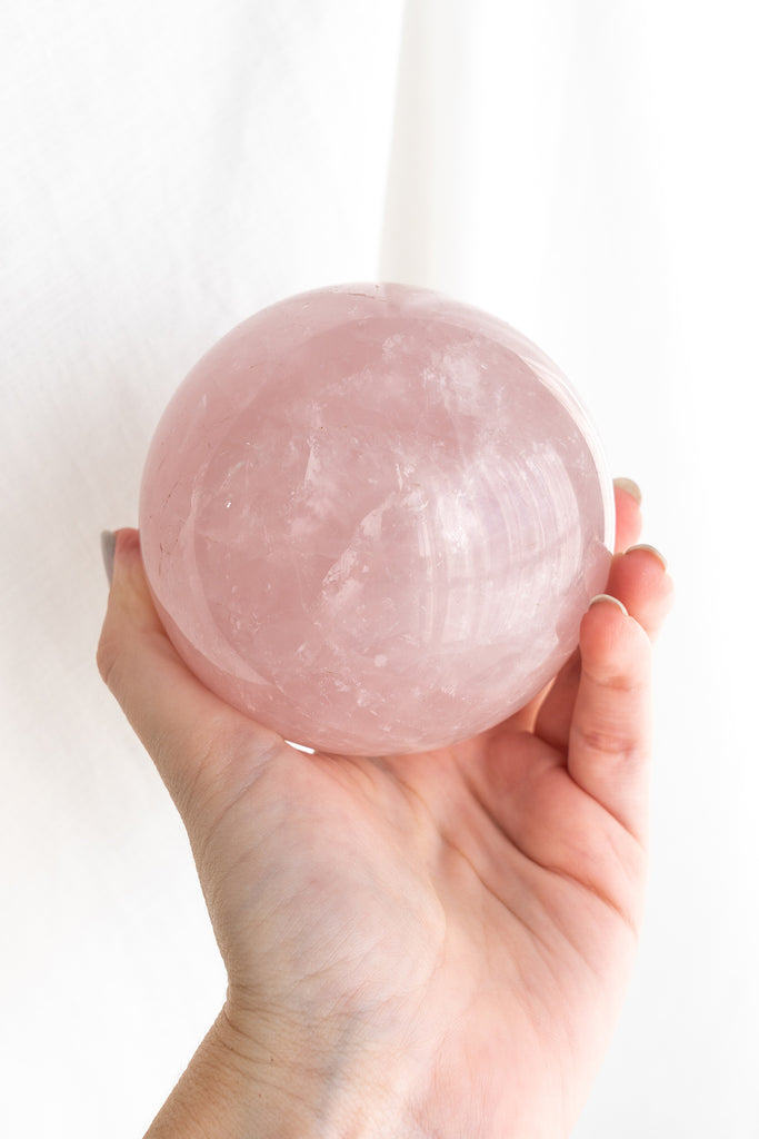 Rose Quartz Sphere 