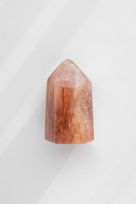 fire quartz hematoid quartz tower point generator