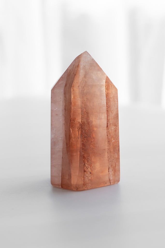 fire quartz hematoid quartz tower point generator