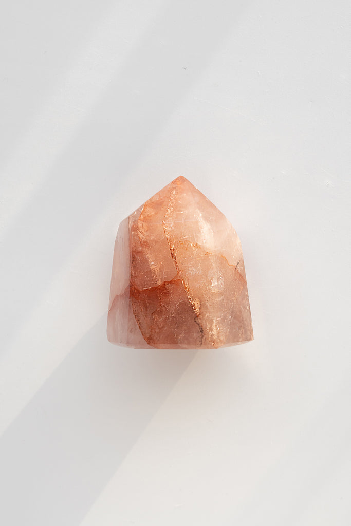 fire quartz hematoid quartz tower point generator