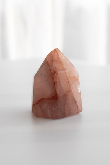 fire quartz hematoid quartz tower point generator