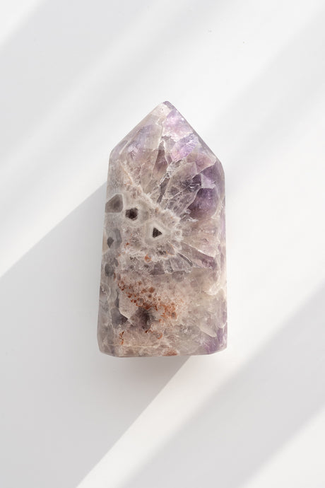 chevron amethyst point