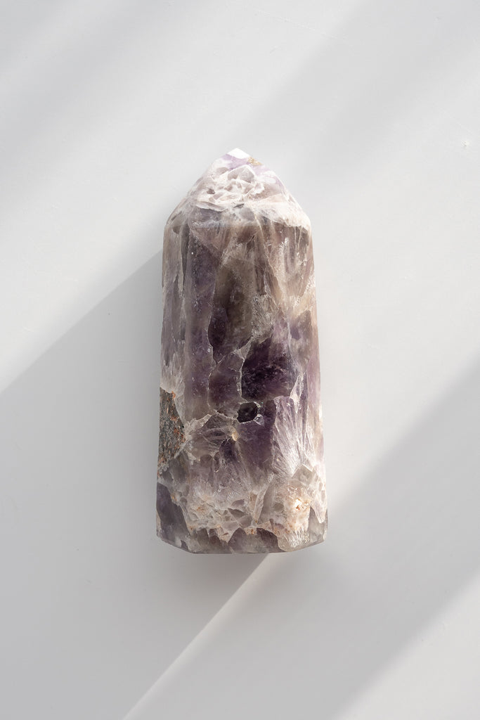 chevron amethyst point
