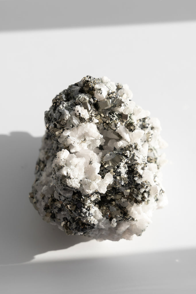 Calcite Pyrite Quartz Specimen