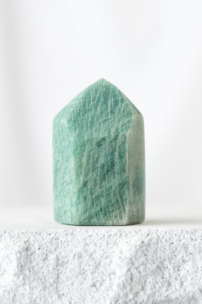 amazonite point tower crystal