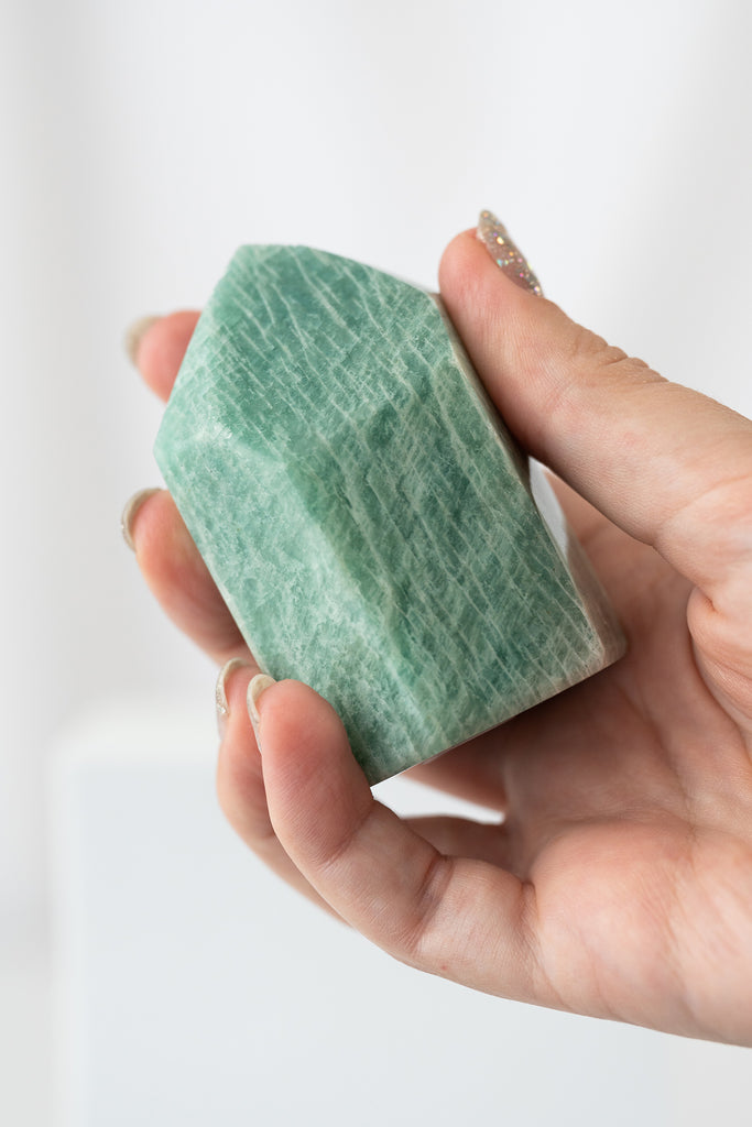 amazonite point tower crystal