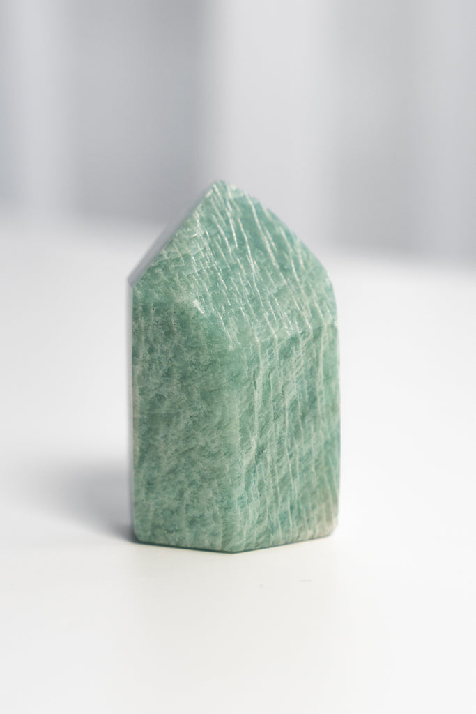 amazonite point tower crystal