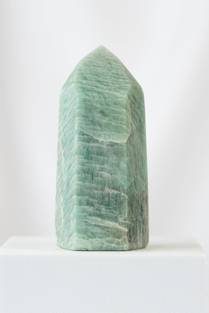amazonite point tower crystal