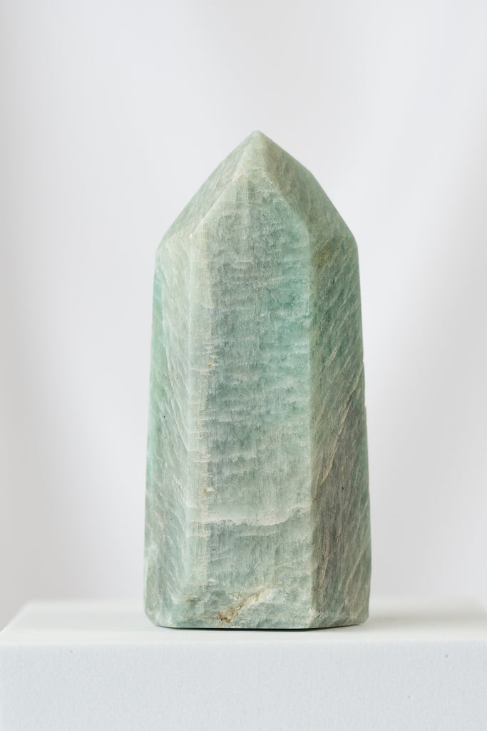 amazonite point tower crystal