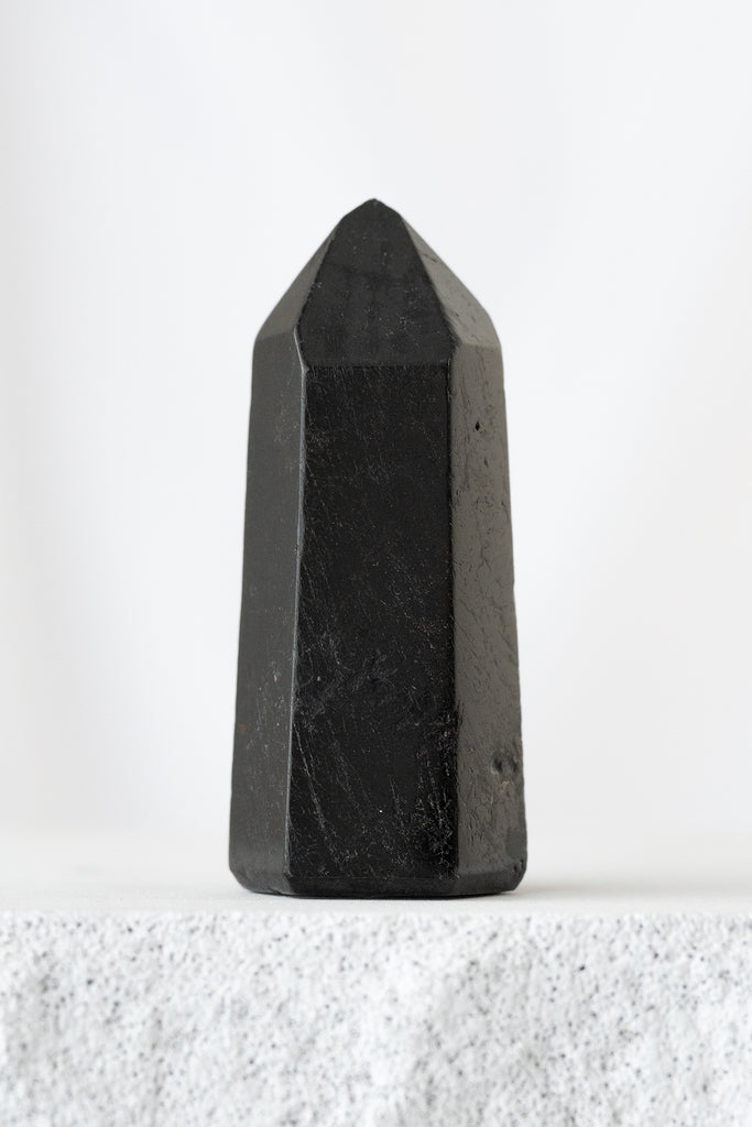 black tourmaline point