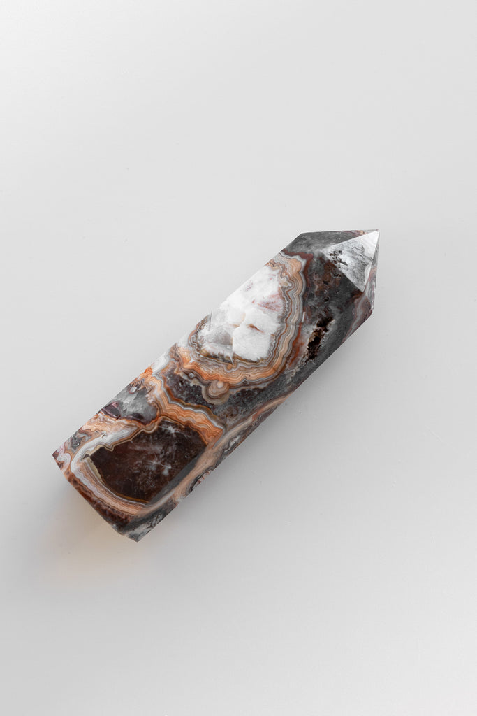Mexican Sardonyx Point lace agate