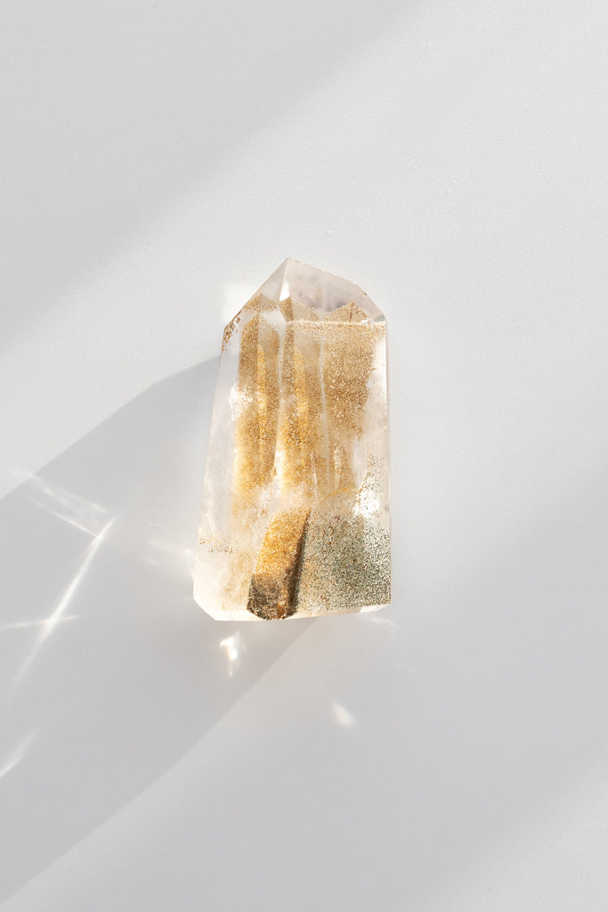 Included Quartz Lodolite Point