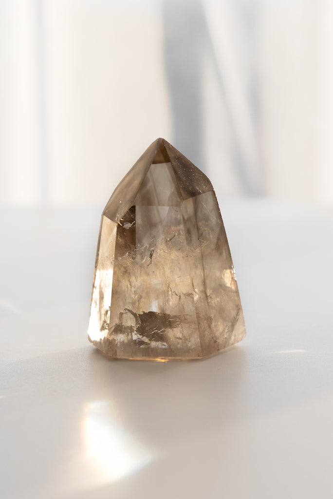 smokey quartz point