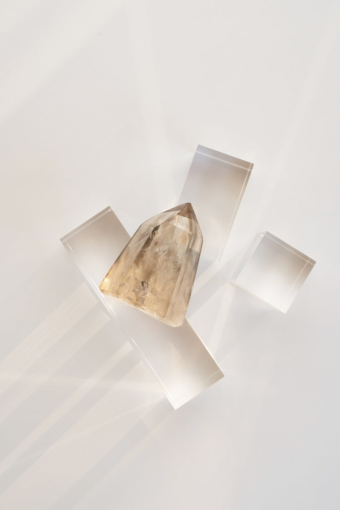 smokey quartz point