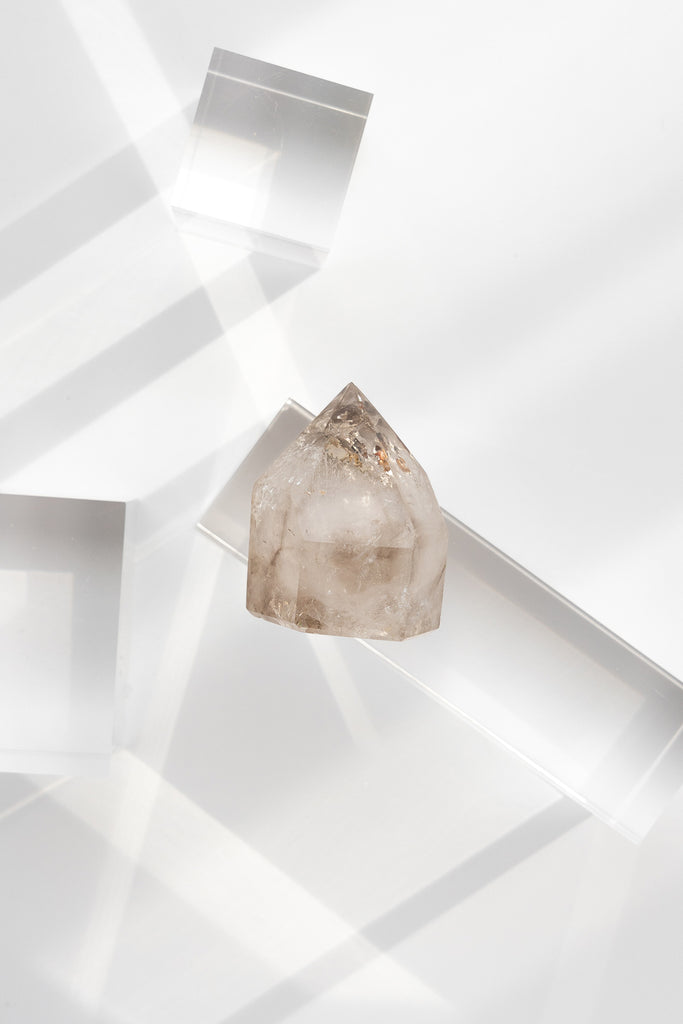 Included Smokey Quartz Point