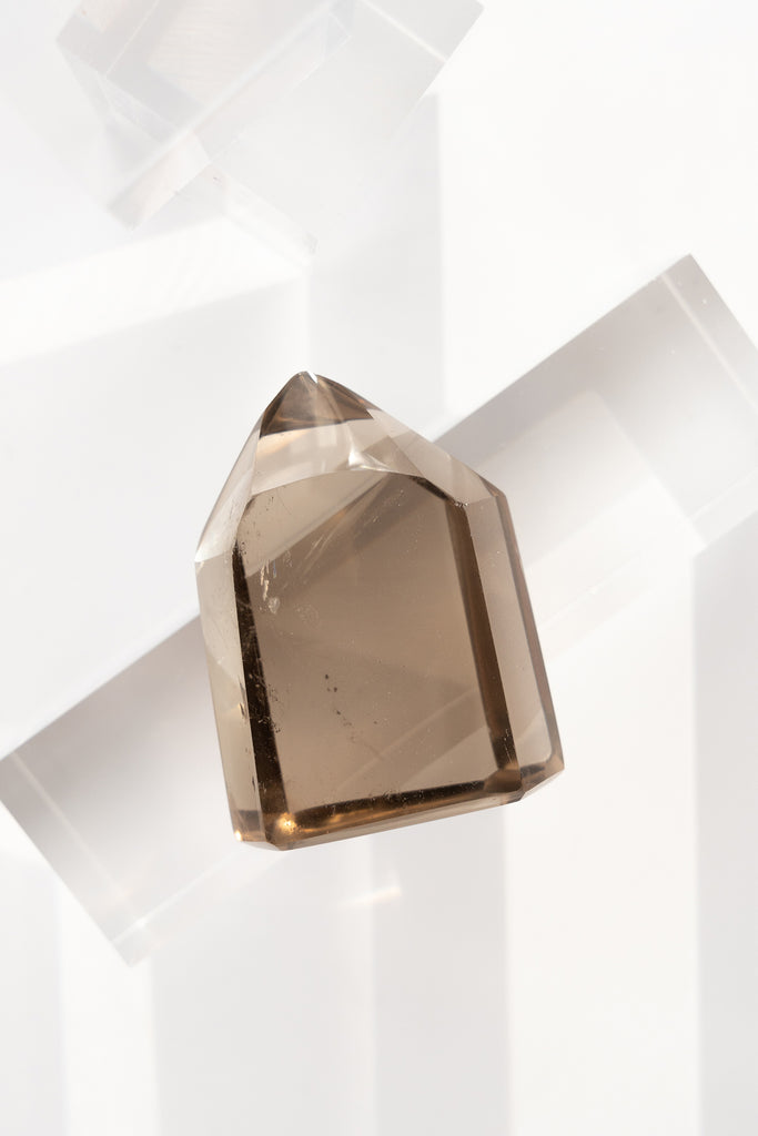 smokey quartz point