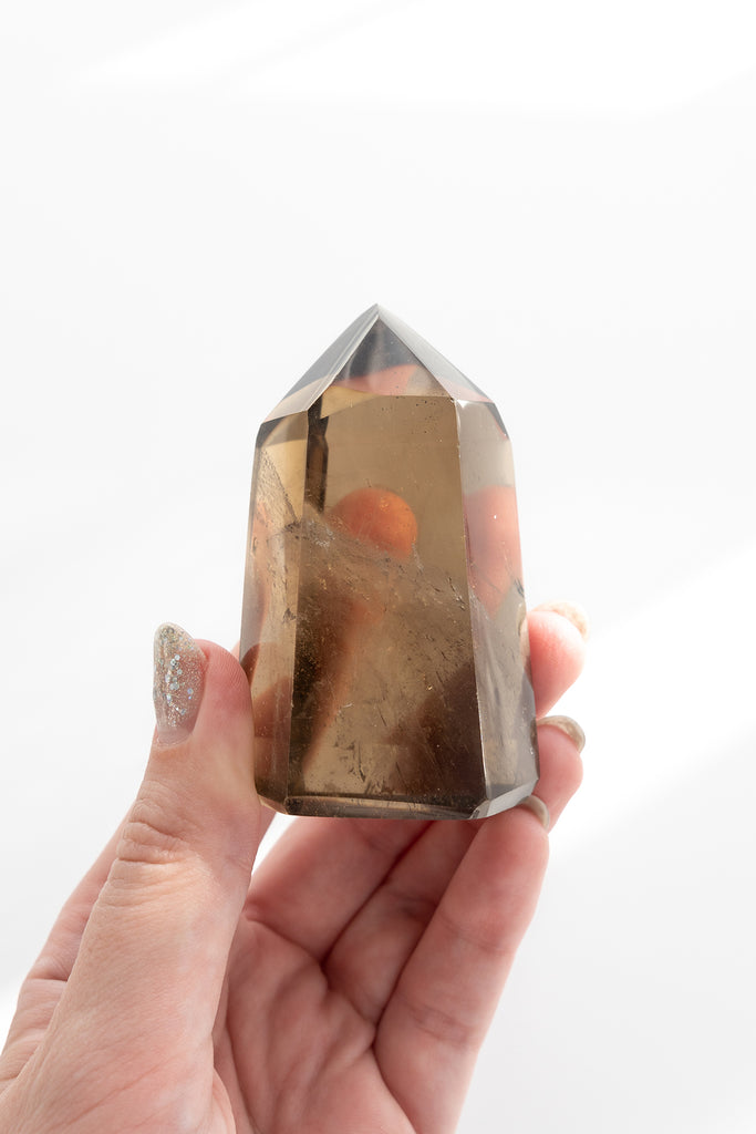 smokey quartz point