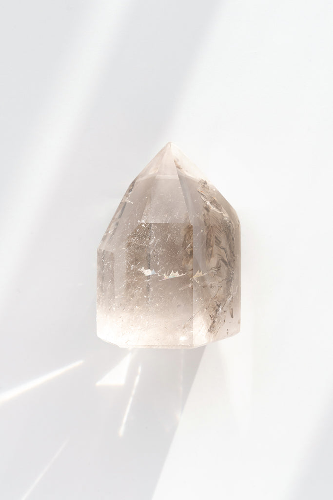 included inclusion smokey smoky quartz