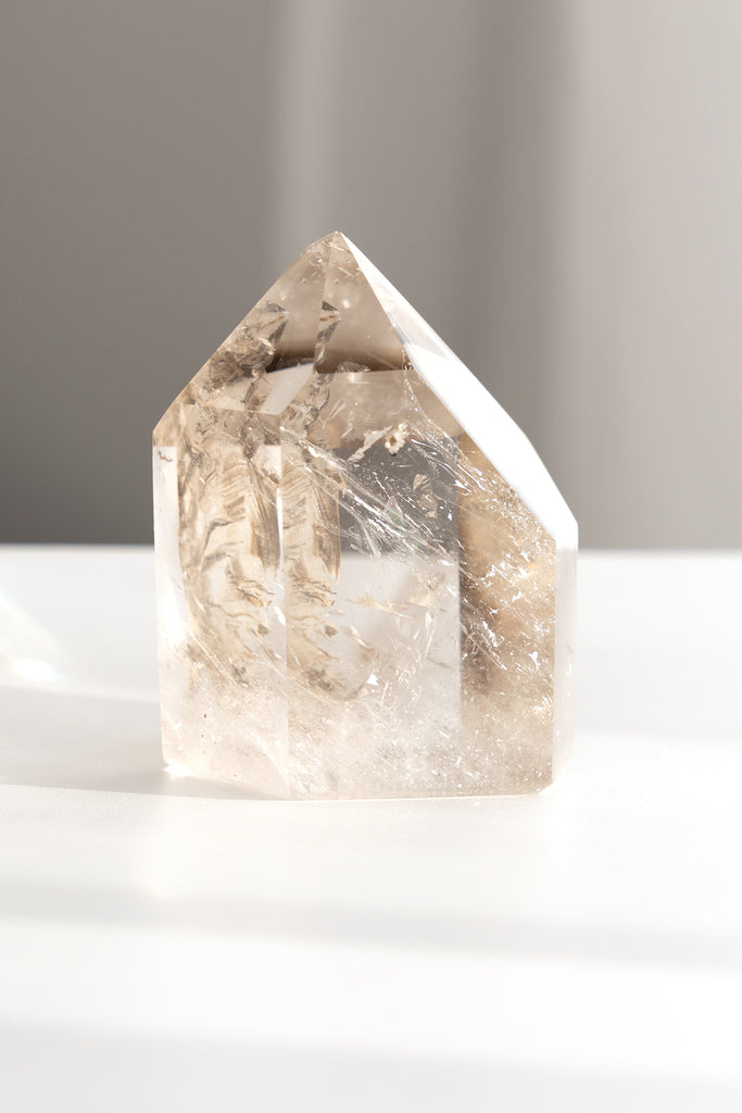 included inclusion smokey smoky quartz