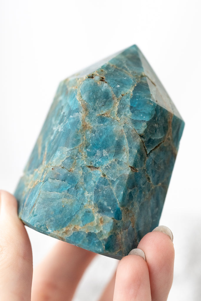 blue apatite point tower
