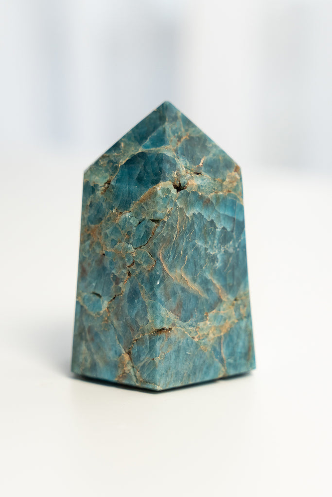 blue apatite point tower