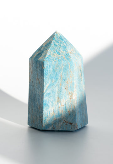 Blue Apatite Point