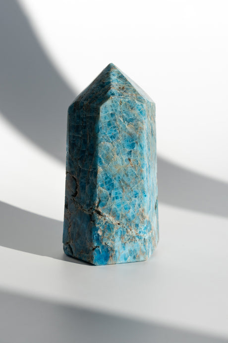 Blue Apatite Point