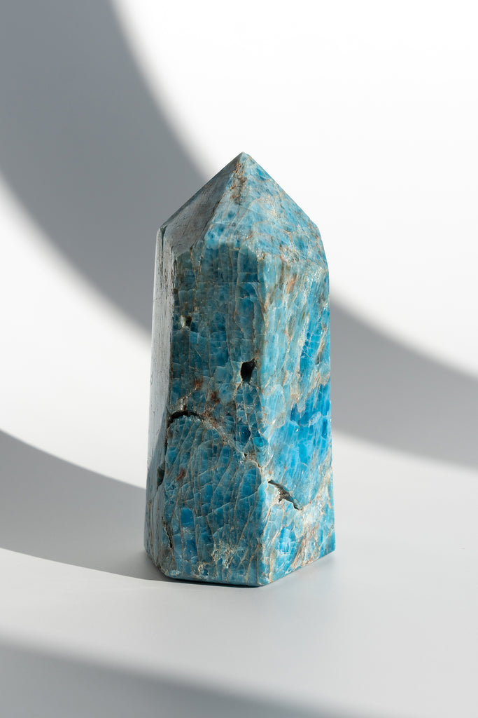 Blue Apatite Point