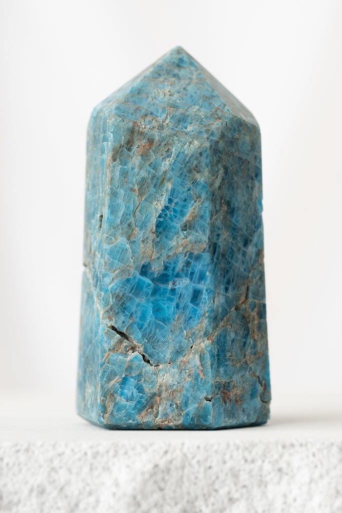 blue apatite point tower