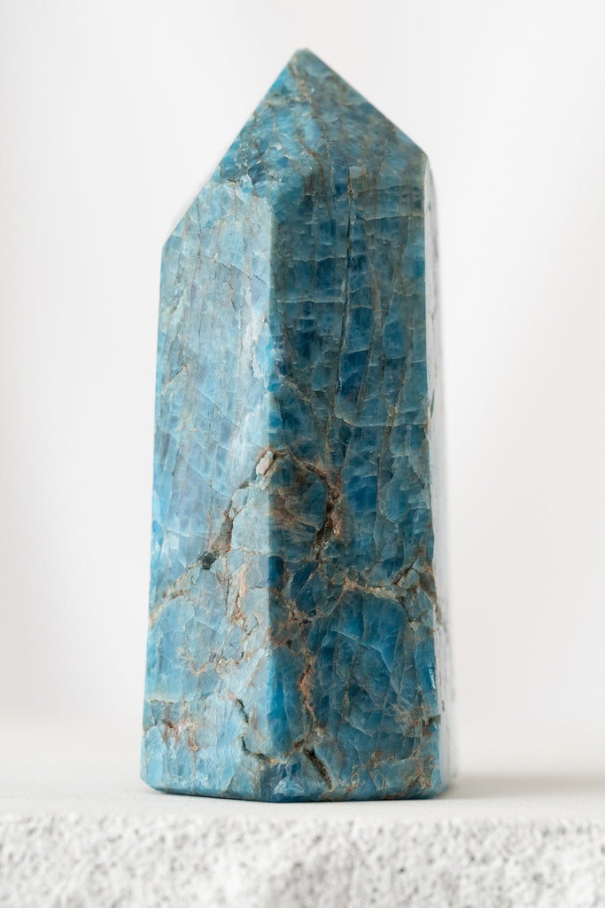 blue apatite point tower