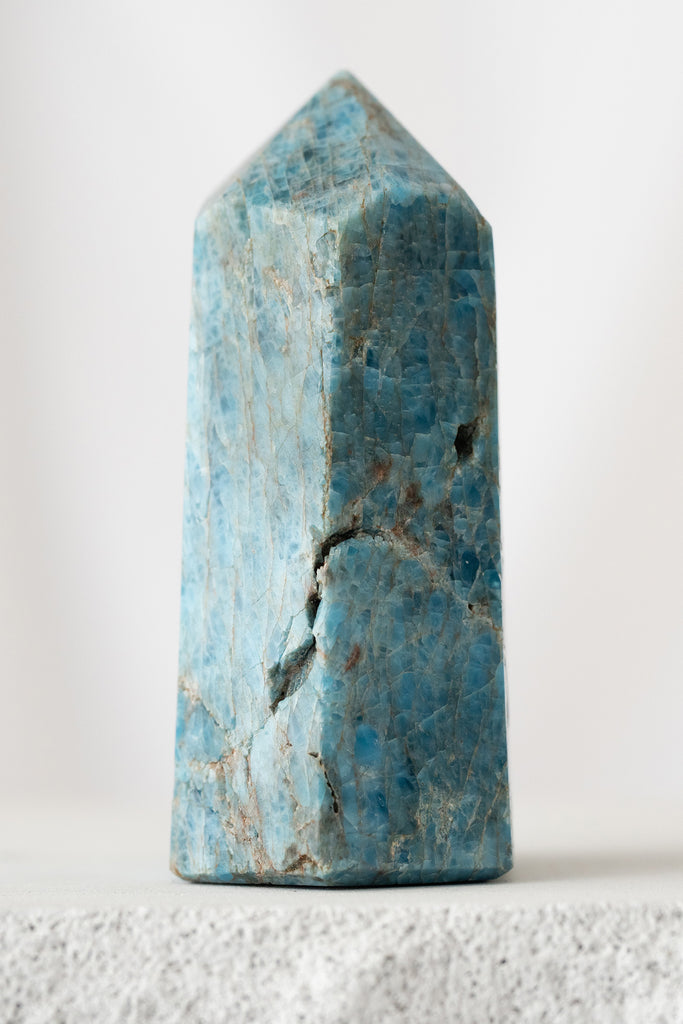 blue apatite point tower