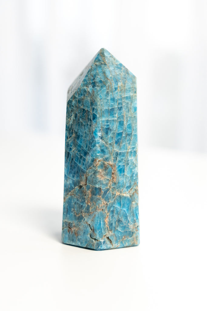 blue apatite point tower