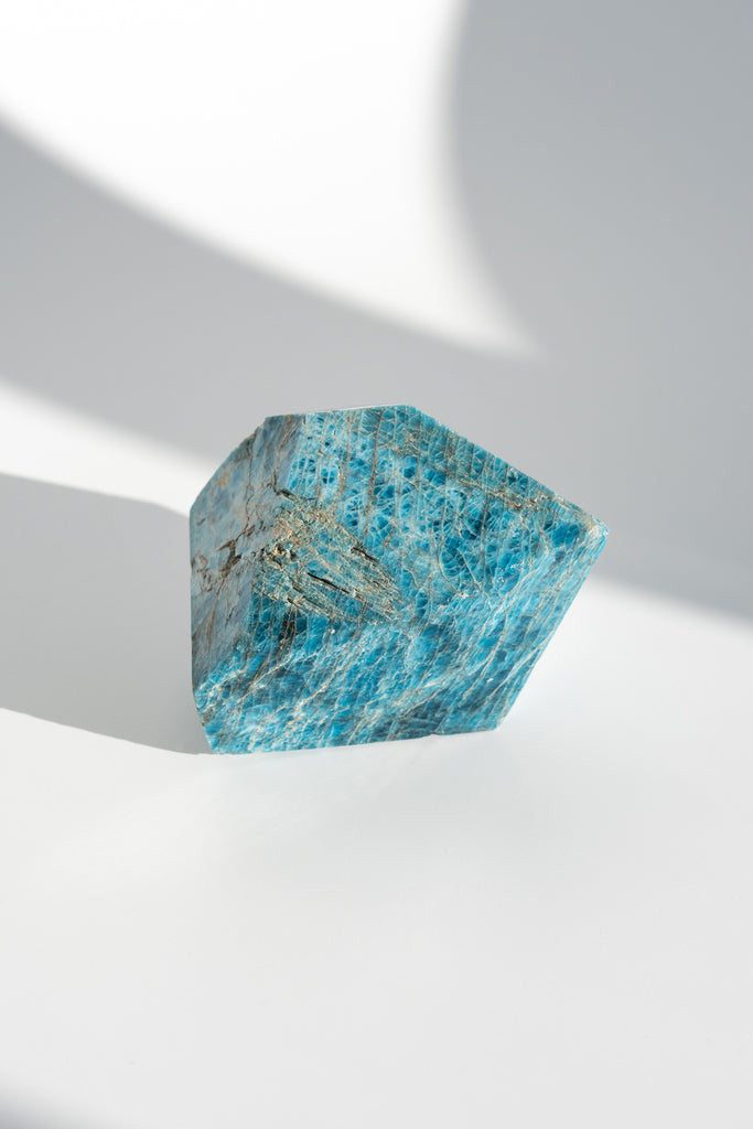 Blue Apatite Point