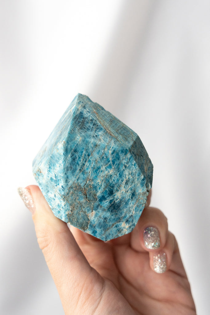 blue apatite point tower