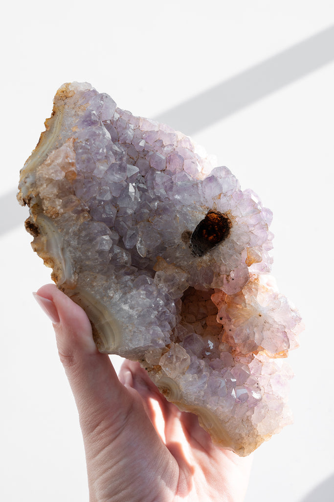 amethyst crystal cluster