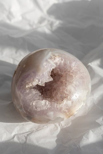 amethyst agate geode crystal