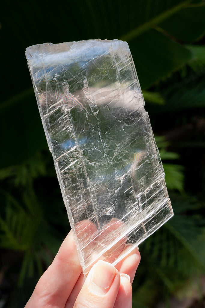 selenite window charging plate