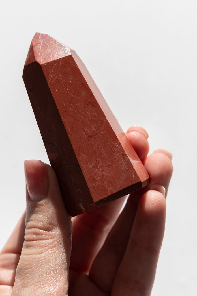 red jasper point