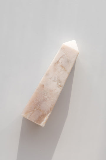 pink amethyst obelisk