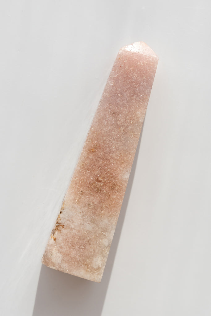 pink amethyst obelisk