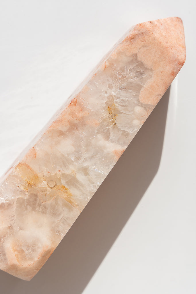 pink amethyst obelisk