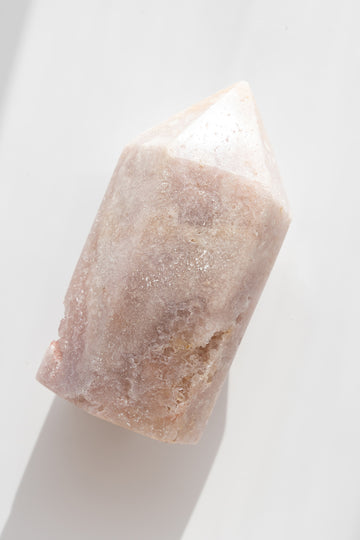 pink amethyst druzy point