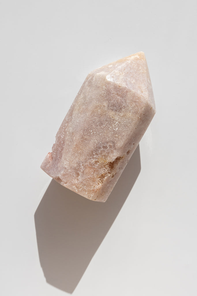 pink amethyst druzy point
