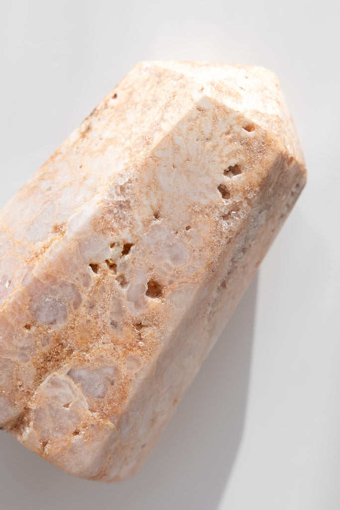 pink amethyst druzy point