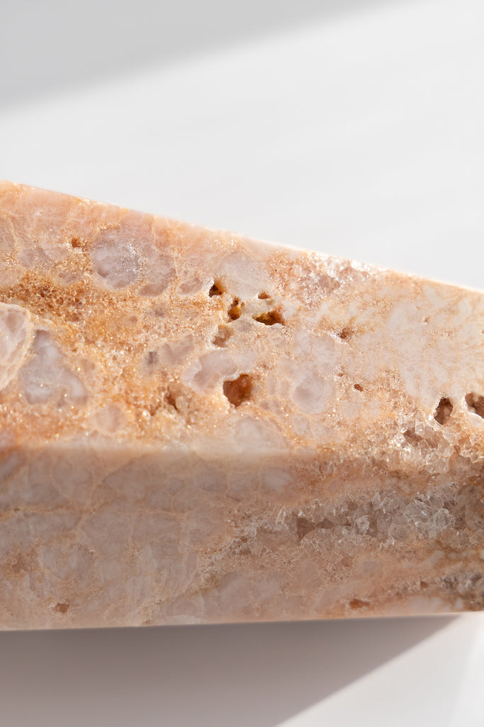 pink amethyst druzy point