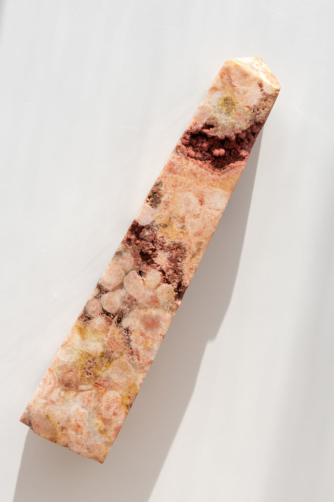 pink amethyst obelisk
